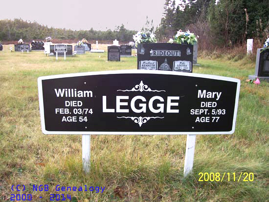 William and Mary Legge