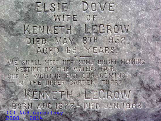 Kenneth and Elsie LeGrow