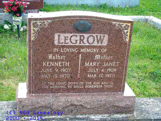 Kenneth and Mary Legrow