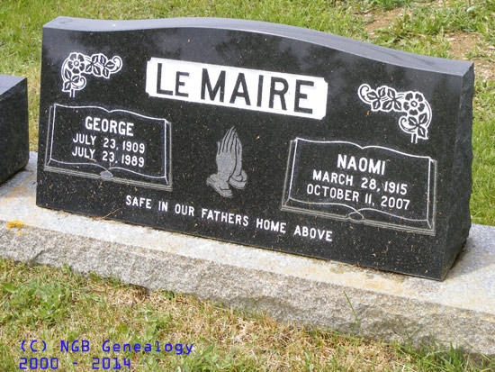 George and Naomi LaMaire