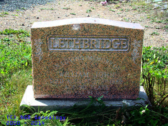 William John Lethbridge