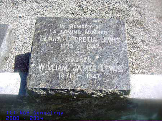 William and Clara LEWIS