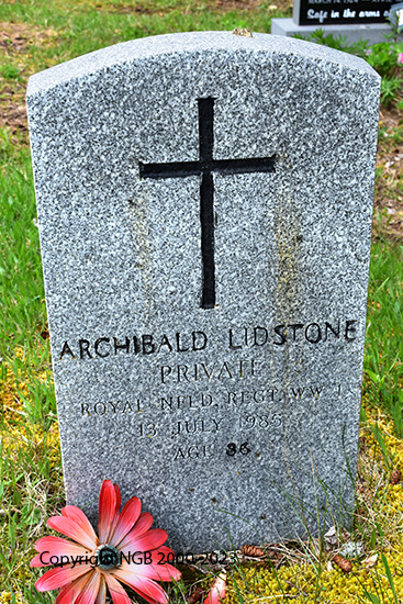 Archibald Lidstone