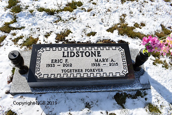 ric F & Mary A. Lidstone