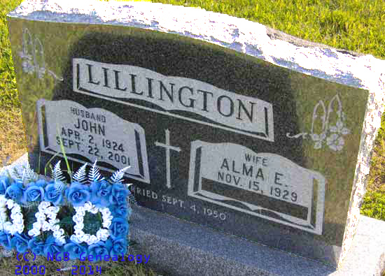 John and Alma Lillington