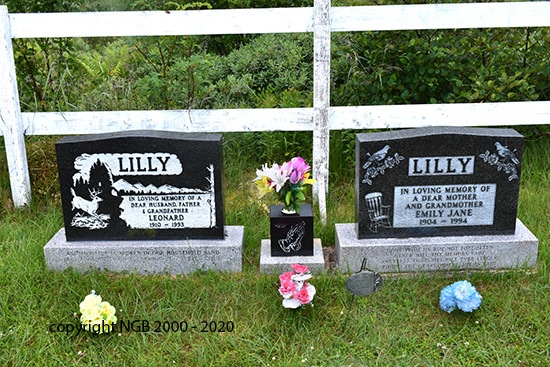 Leonard & Emily Jane Lilly