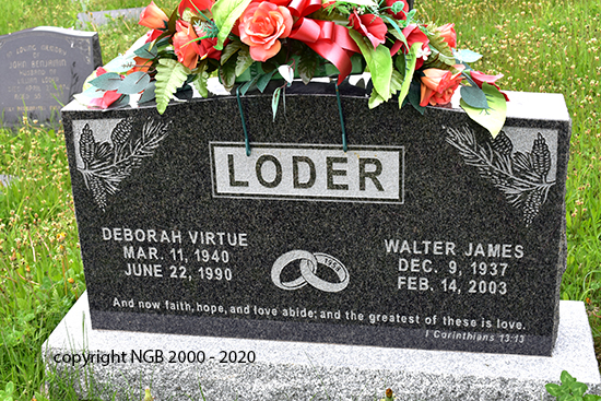 Deborah Virtue & Walter James Loder