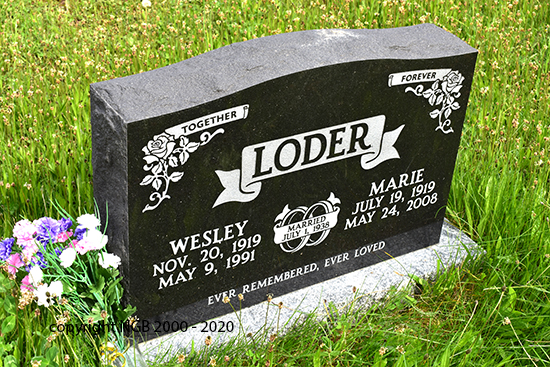 Wesley & Marie Loder