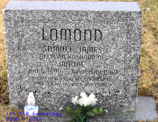 Samuel James Lomond