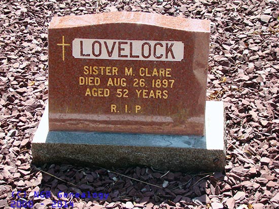 Sister M Clare Lovelock