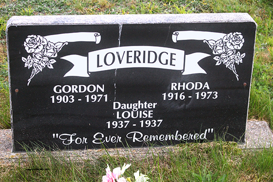 Gordon & Rhoda Loveridge