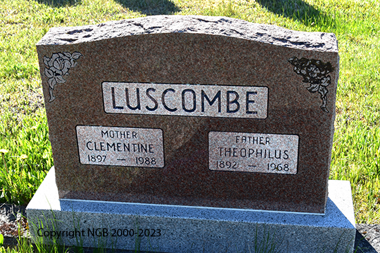 Theophilus & Clementine Luscombe