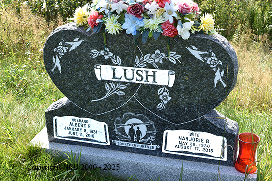Albert F. & Marjorie B. Lush