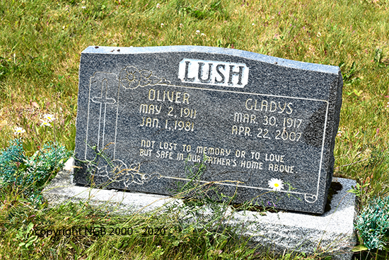 Oliver & Gladys Lush