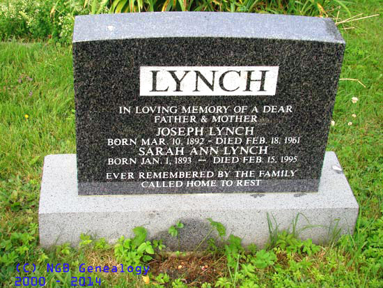 Joseph and Sarah Lynch