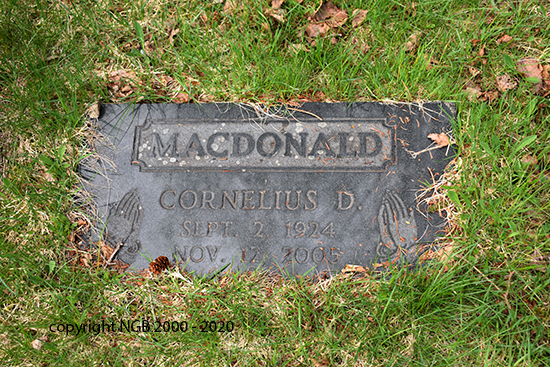 Cornelius D. MacDonald