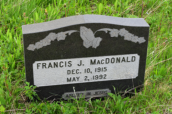 Francis J. MacDonald