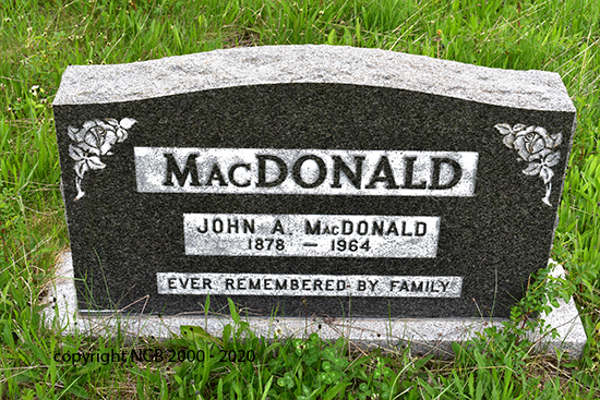 John A. MacDonald