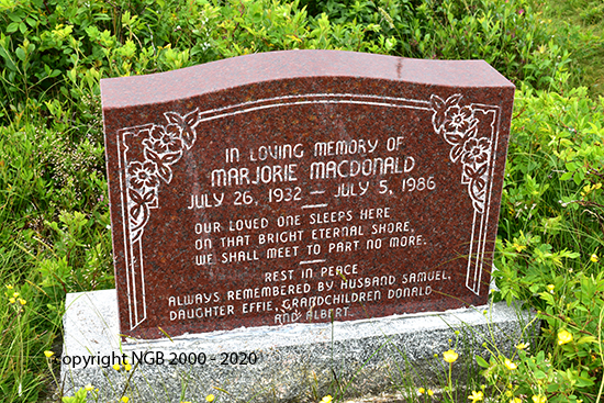 Marjorie MacDonald