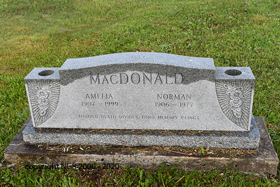 Amelia & Norman MacDonald