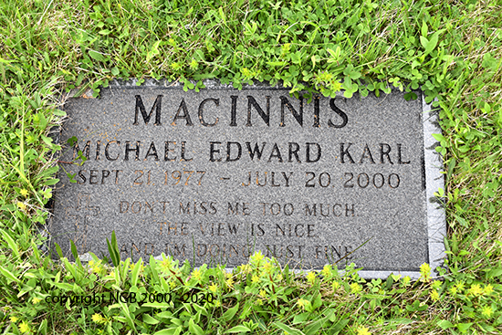 Michael Edward Karl MacInnis