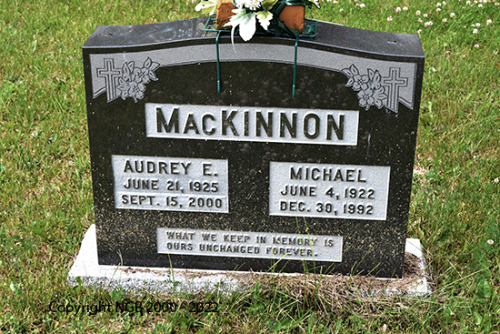 Michael & Audrey E. MacKinnon