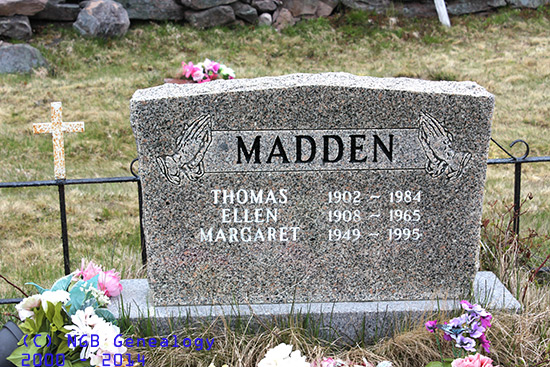 Thomas, Ellen &amp; Margaret Madden