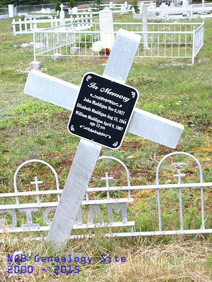 John, Elizabeth & William Maddigan