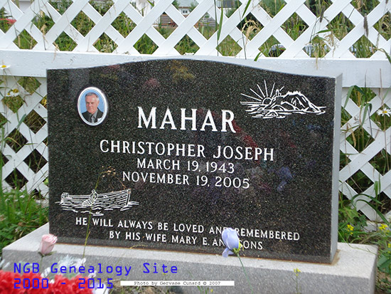 Christopher Joseph Mahar