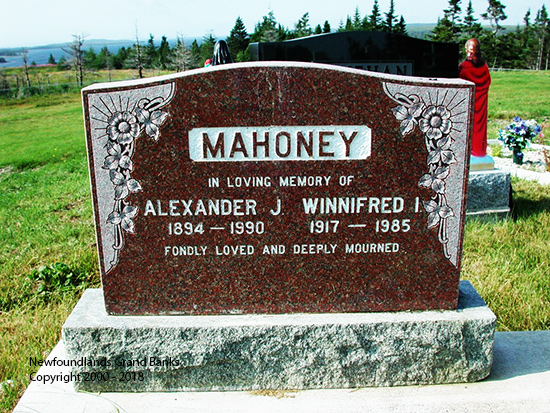 Alexander J. & Winnifred I. Mahoney