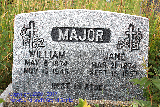 William & jane Major