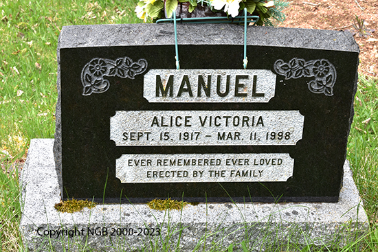 Alice Victoria Manuel