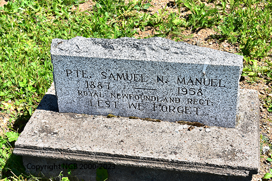 PTE. Samuel N. Manuel