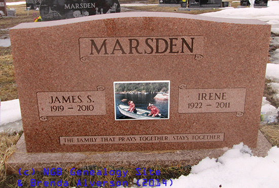 James S. & Irene Marsden