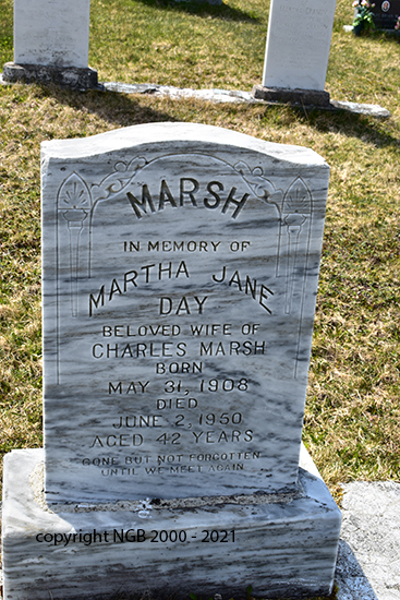 Martha Jane Day Marsh