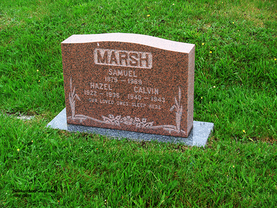 Samuel, Hazel & Calvin Marsh