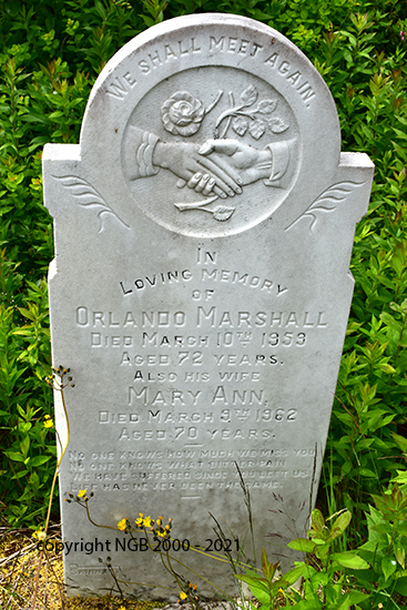 Orlando & Mary Ann Marshall