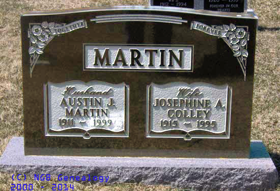 Austin and Josephine Martin
