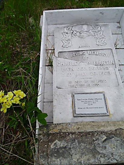 Charles B. Martin & Jane Louise Fisher (Martin)