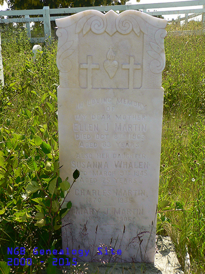 Ellen, Susanna, Charles & Mary Martin