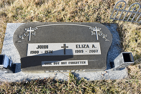 John & Eliza A. Martin