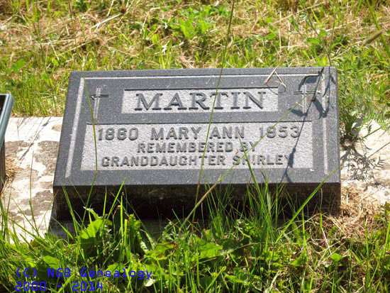 Mary Ann Martin