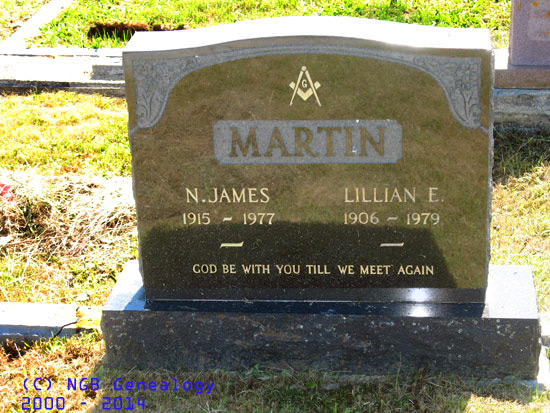 N. James and Lillian E. Martin