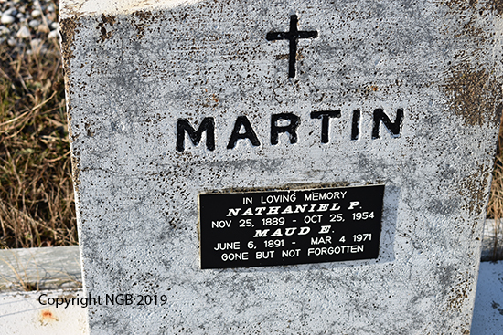 Nathaniel P & Maud E. Martin