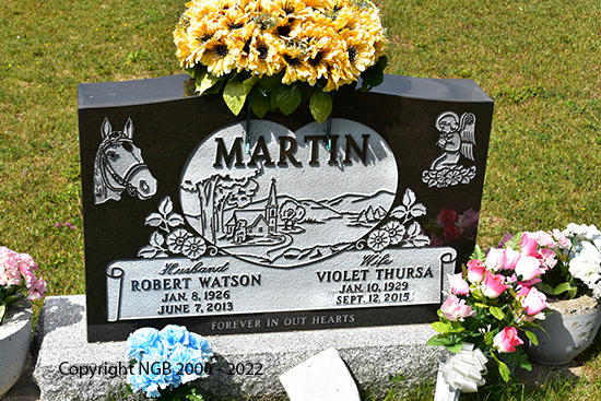 Robert Watson & Violet Thursa Martin