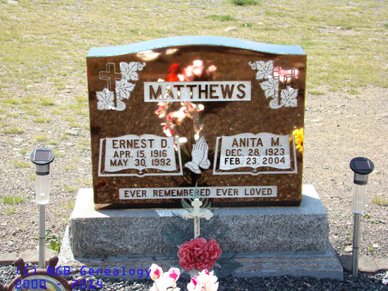 Ernest and Anita Matthews