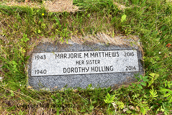 Marjorie M. Matthews & Dorthy Holling
