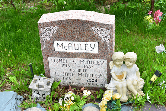 lionel & Jane McAuley