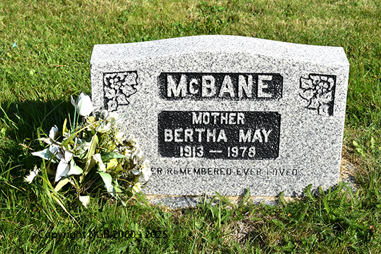 Bertha May McBane