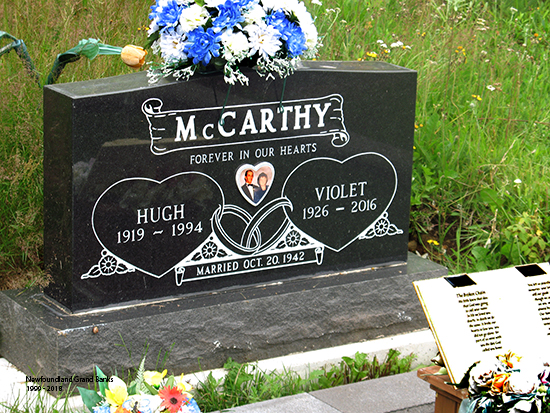 Hugh & Violet McCarthy